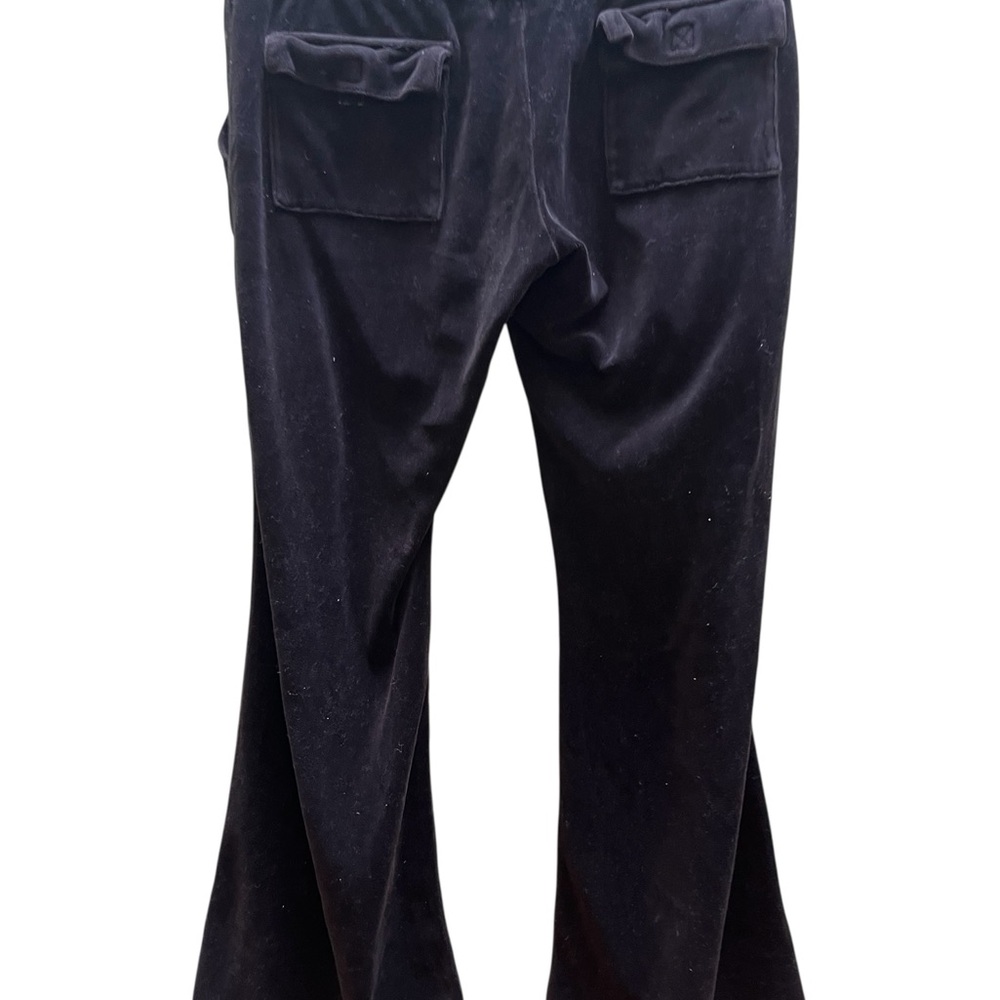 Juicy couture Lowrise bell bottom velour pants size medium - Picture 8 of 12